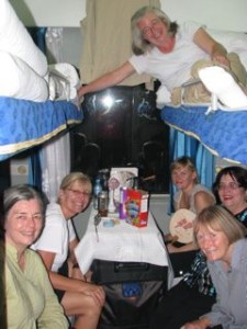 Tea Ladies On The Night Train to Mongolia